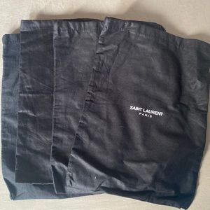 Saint Laurent dust bags